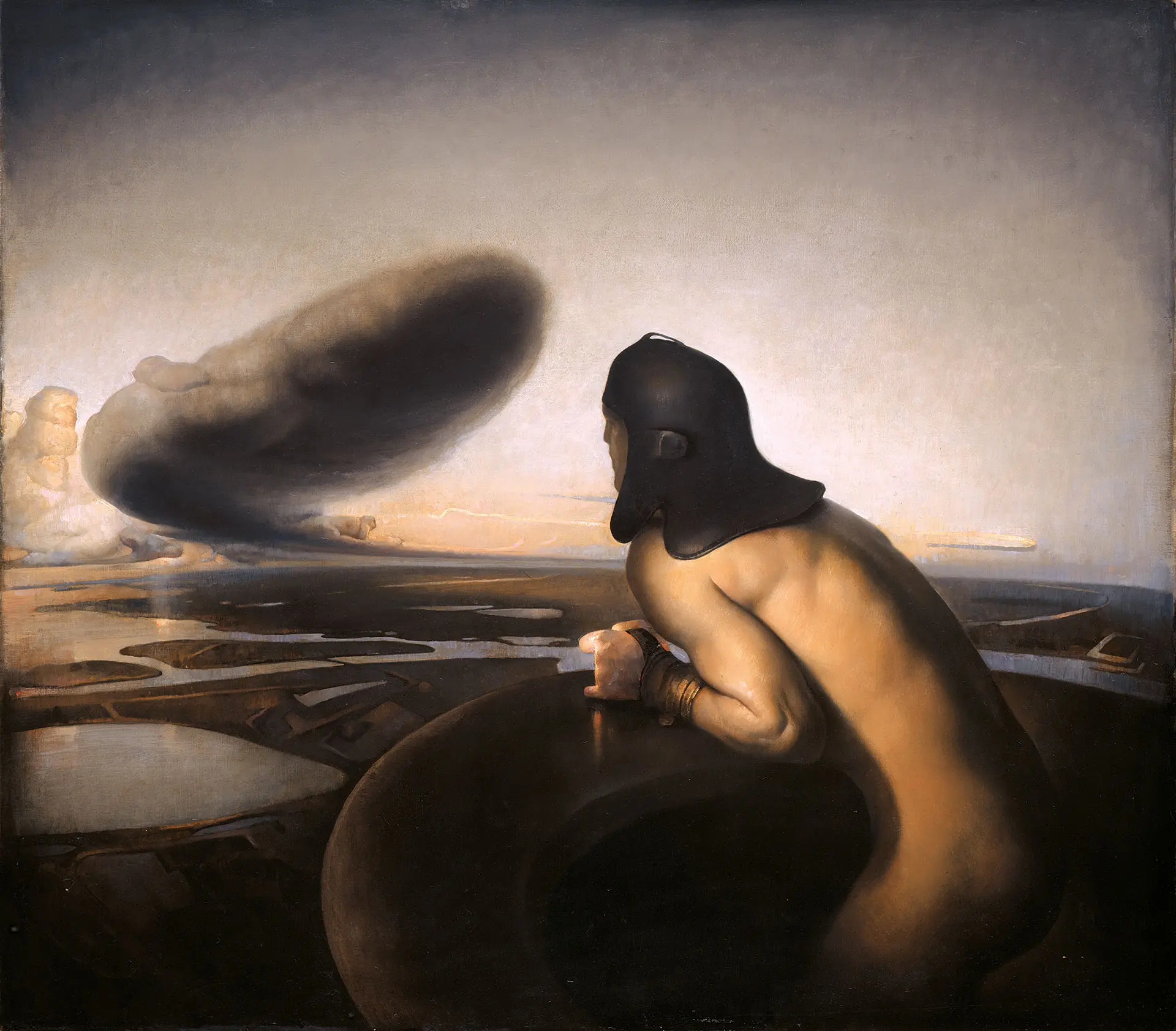 The Cloud by Odd Nerdrum The Cloud by Odd Nerdrum